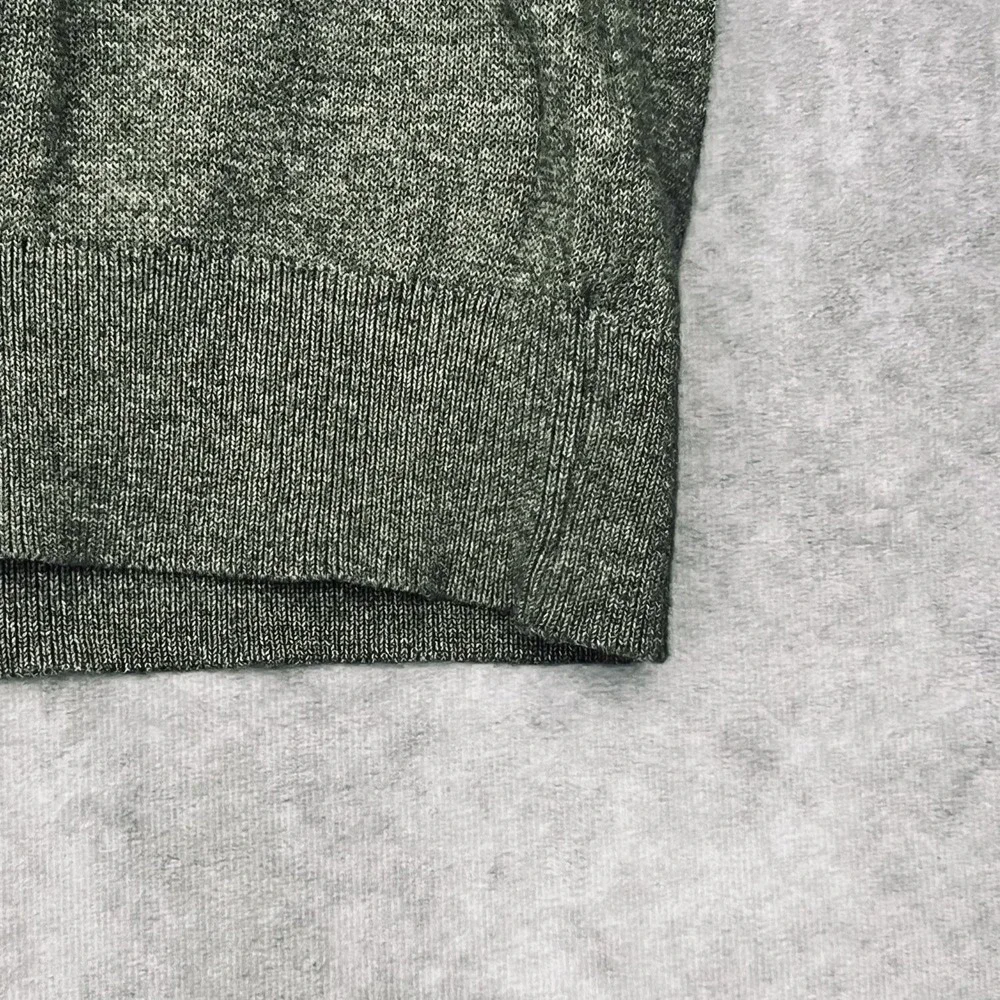 Banana Republic Mens XL Green‎ V-Neck Luxury Blend Pullover Sweater